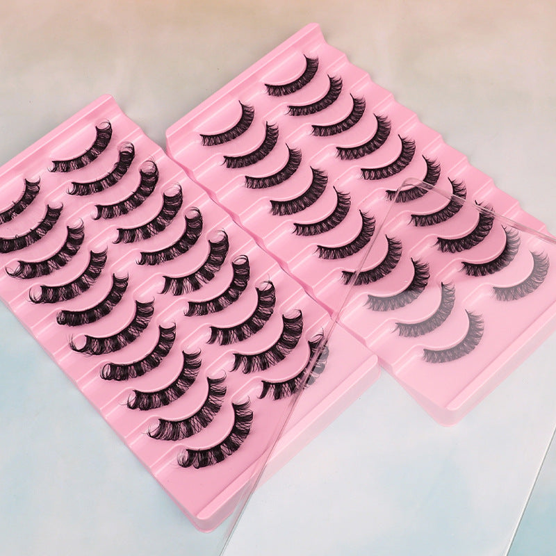 False Eyelashes, DD Curve, Thick, Eyelash, Ten Pairs False Eyelashes, DD Curve, Thick, Eyelash, Ten Pairs